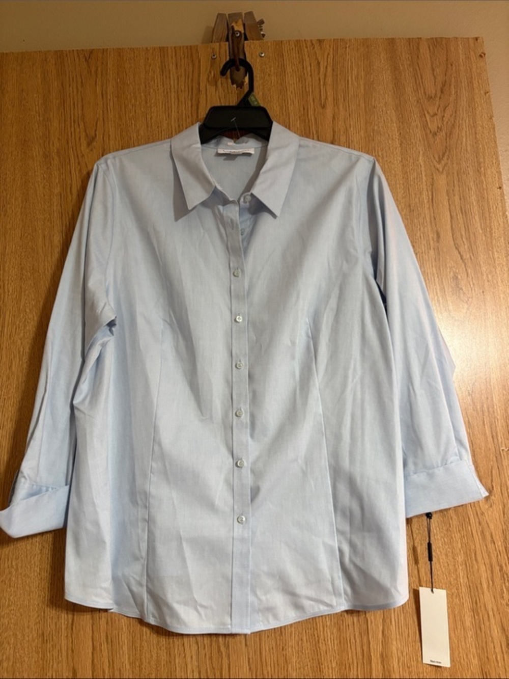 NWT Calvin Klein Light Blue Women's Dress Shirt